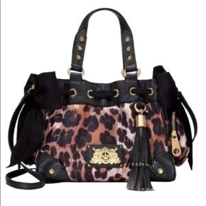 NWT Juicy Couture leopard daydreamer bag